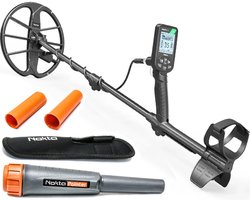 Nokta Simplex Lite metaaldetector met 28 cm zoekspoel en Nokta Pointer Pinpointer