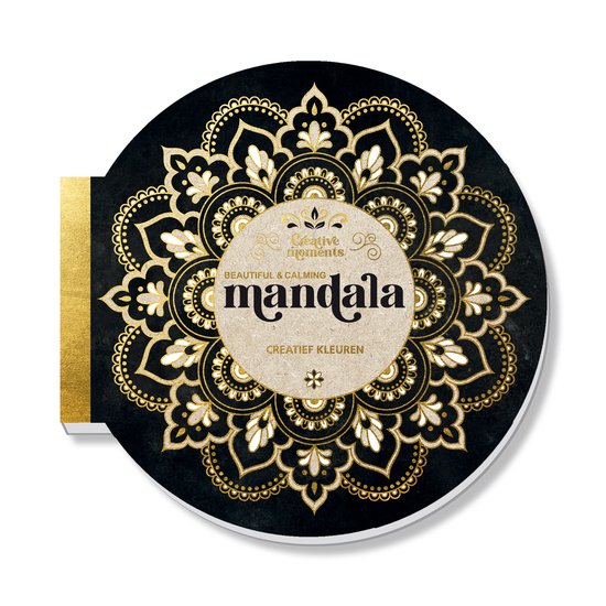 Beautiful & calming mandala - cover