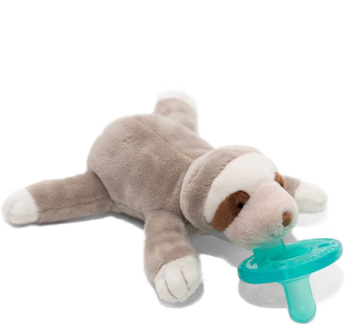 Wubbanub fopspeen met knuffel - Luiaard