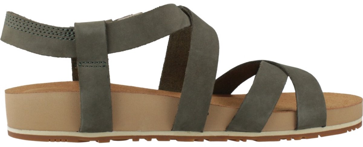 Timberland Malibu Waves Sandalen Vrouw Dark Grn Nubuck