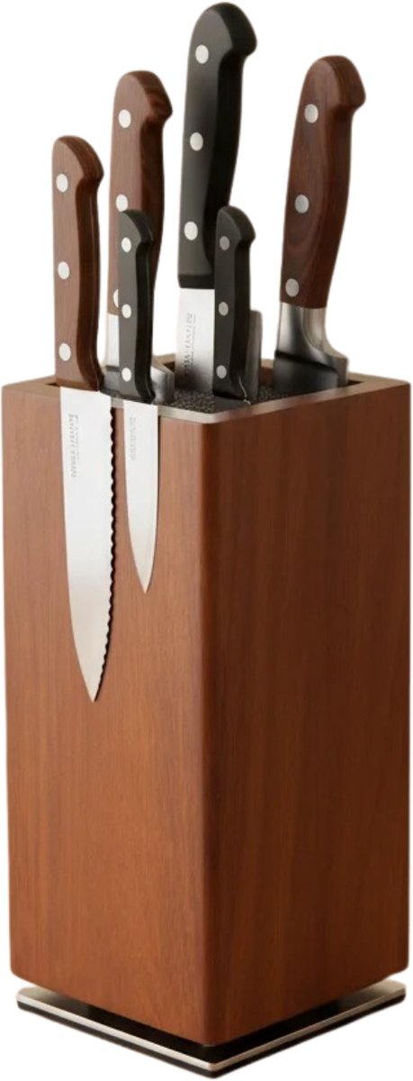 Rolu Messenblok – Messenblok Magnetisch – 11 x 11 x 24.6 CM - 360° Draaibaar – Ruimtebesparend Model – Sterke Magneet
