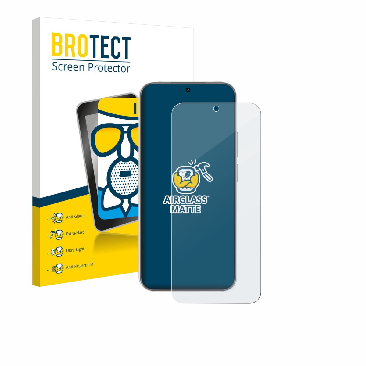 BROTECT - Screenprotector voor Huawei Nova 15 - Folie Beschermfolie Beschermglas matte