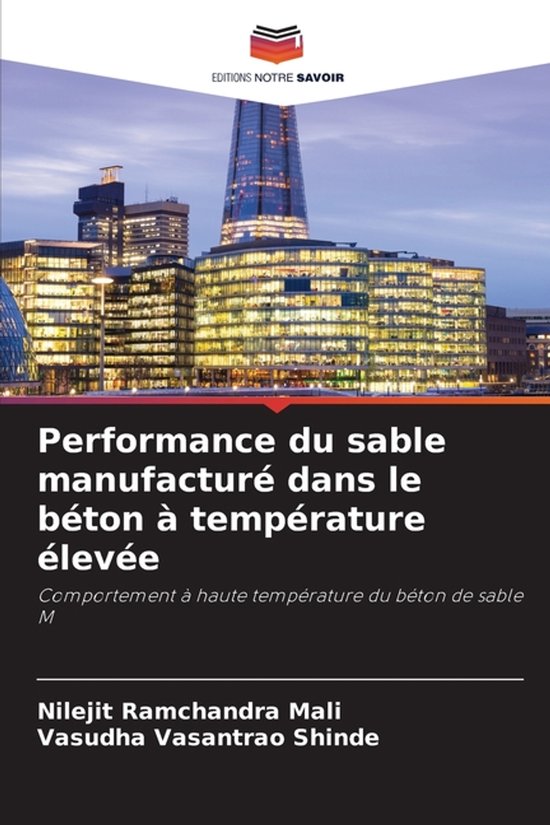 Performance du sable manufacturé dans le béton à tempéra ... - cover