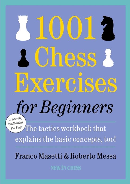 1001 Chess Exercises for Beginners - cover
