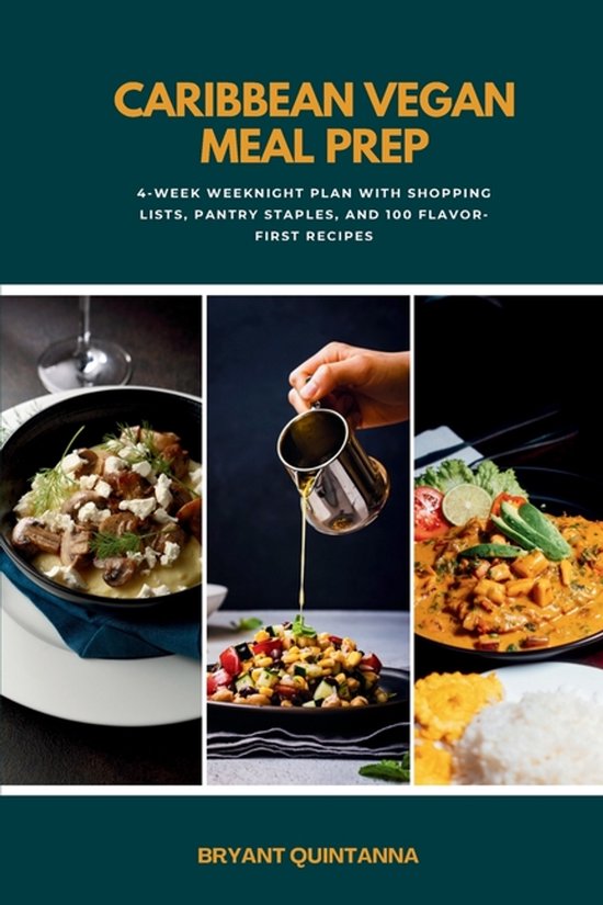 Caribbean Vegan Meal Prep - cover
