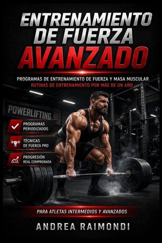 Entrenamiento de Fuerza Avanzado - cover