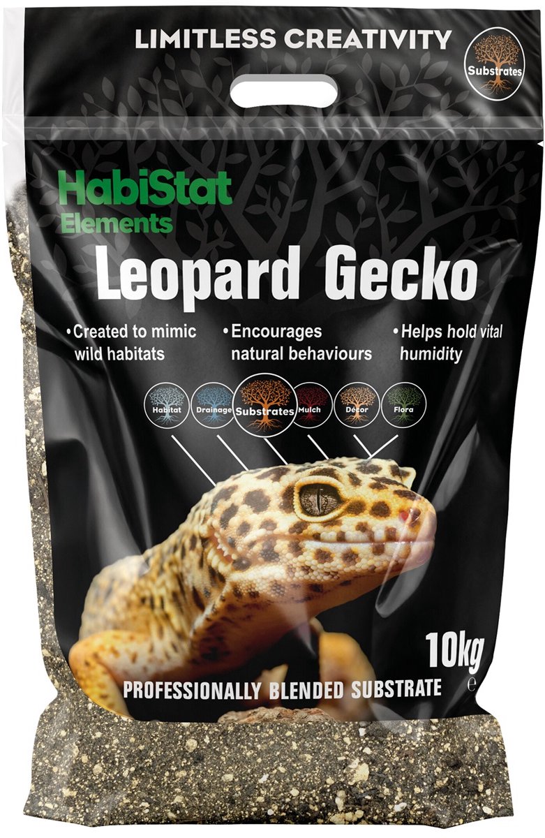 HabiStat Luipaardgekko Substraat - Luipaardgekko zand