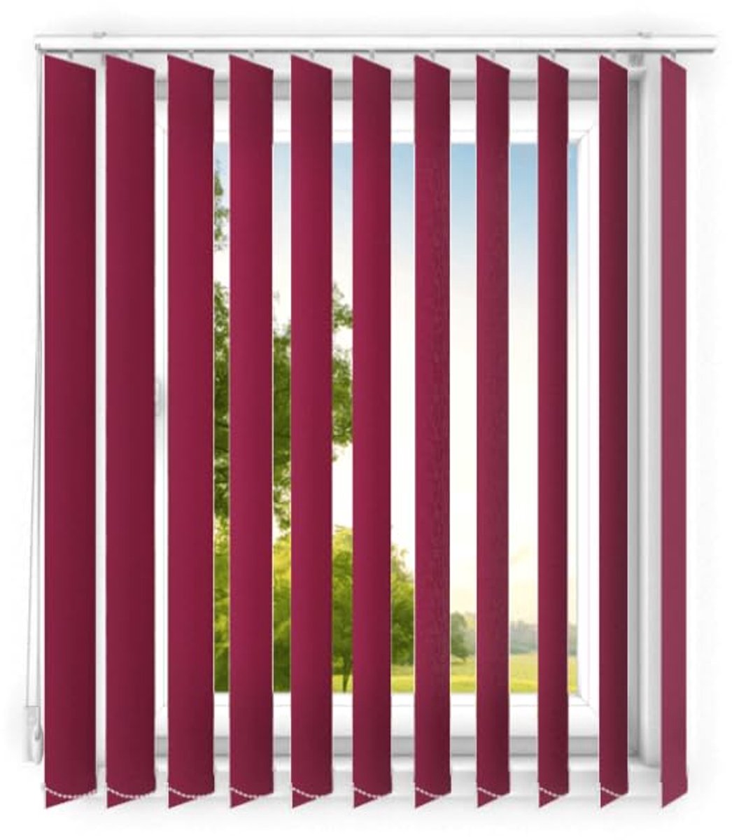 time4blinds - verticale lamellen - lamellen voor kantoorwerkplekken en voor thuis - Slaapk