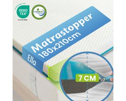 Ella Topper 180x210 cm 7CM Matras Topdekmatras