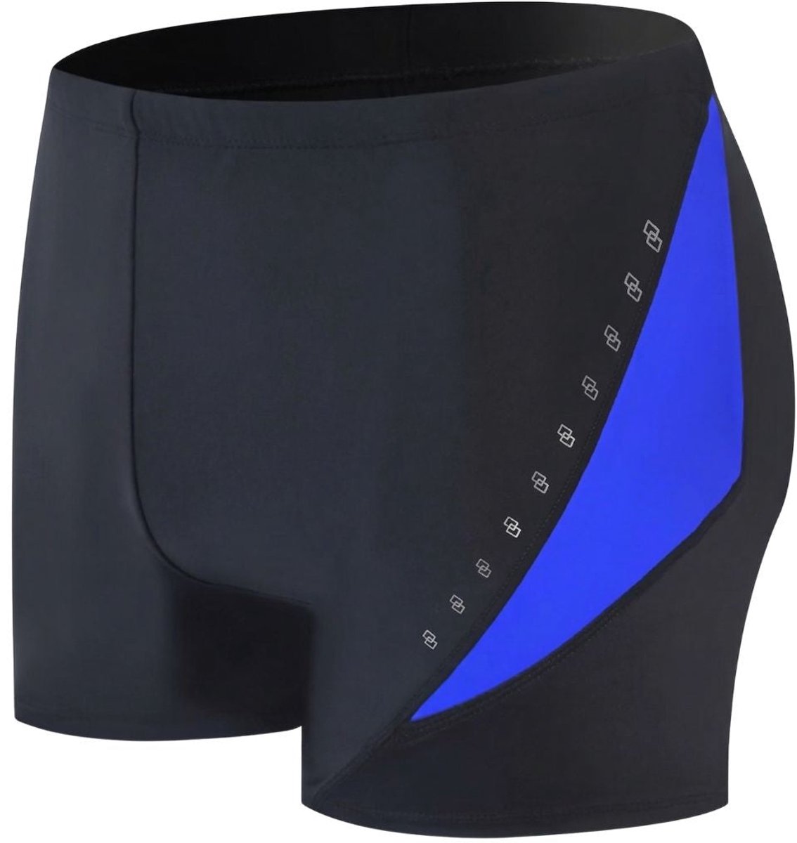 Zwemboxer Aero Curve Blue / Black - Maat M - Zwemboxer Heren Blauw - Swimwearclub