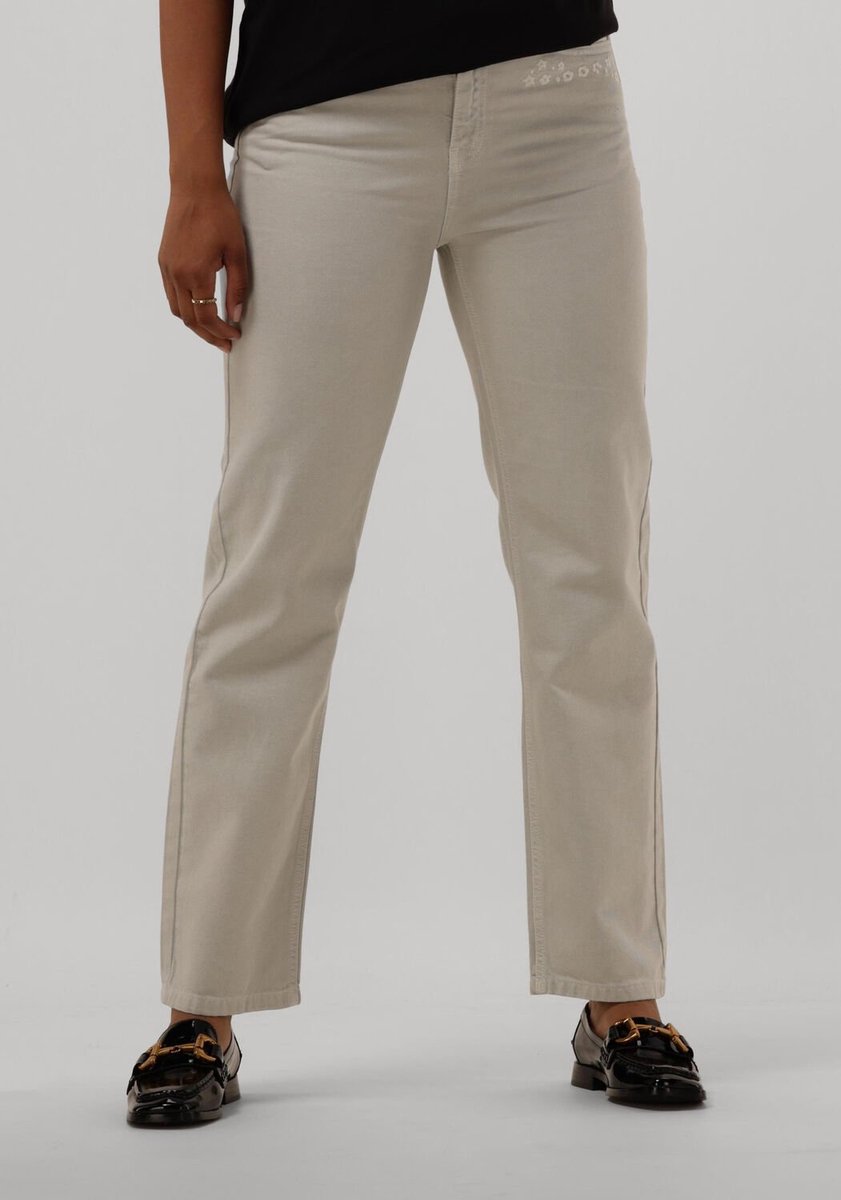 Fabienne Chapot Lola Straight Jeans Dames - Broek - Grijs - Maat 28/32