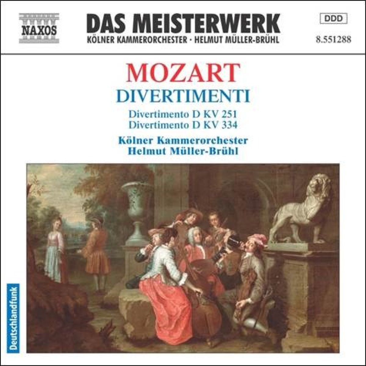 Kölner Kammerorchester, Helmut Müller-Brühl - Mozart: Divertimenti (CD)