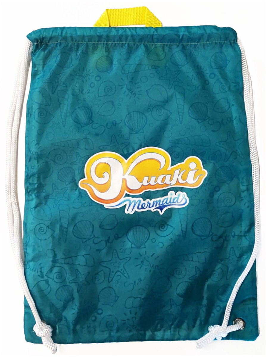 Kuaki Mermaids Rugzak voor zeemeerminstaart en andere zwembadaccessoires geschikt voor maat 2XS, XS en S