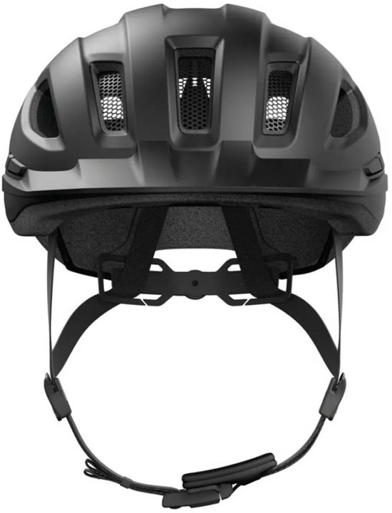 Fietshelm ABUS URBAN-I 4.0 LR velvet black M - 54-58 cm - zwart - Geschikt voor gebruik op elektrische fietsen - stadsfietsen - 260 g — afbeelding 4