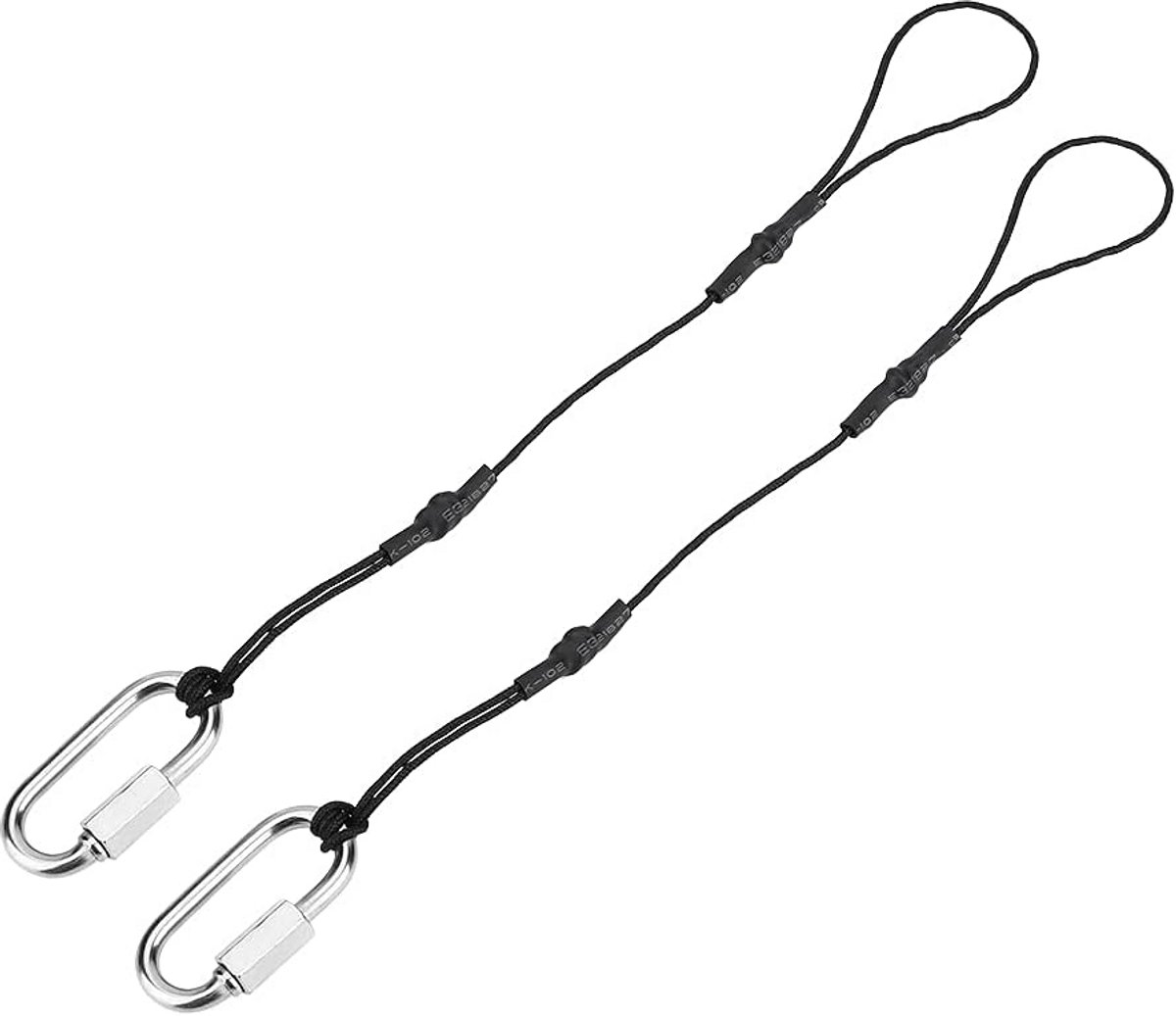 2x Universele Camera Lanyard voor DSLR en Systeemcamera's - Veiligheidskoord met Karabijnhaak