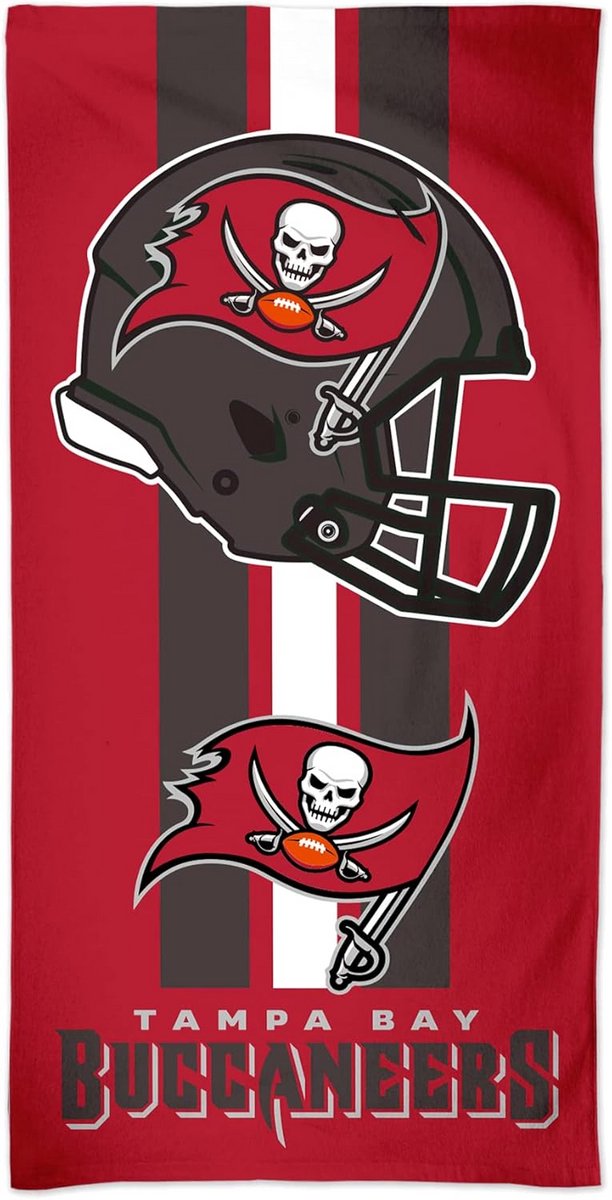 Tampa Bay Buccaneers Strandlaken - NFL Team Handdoek voor Strand of Zwembad