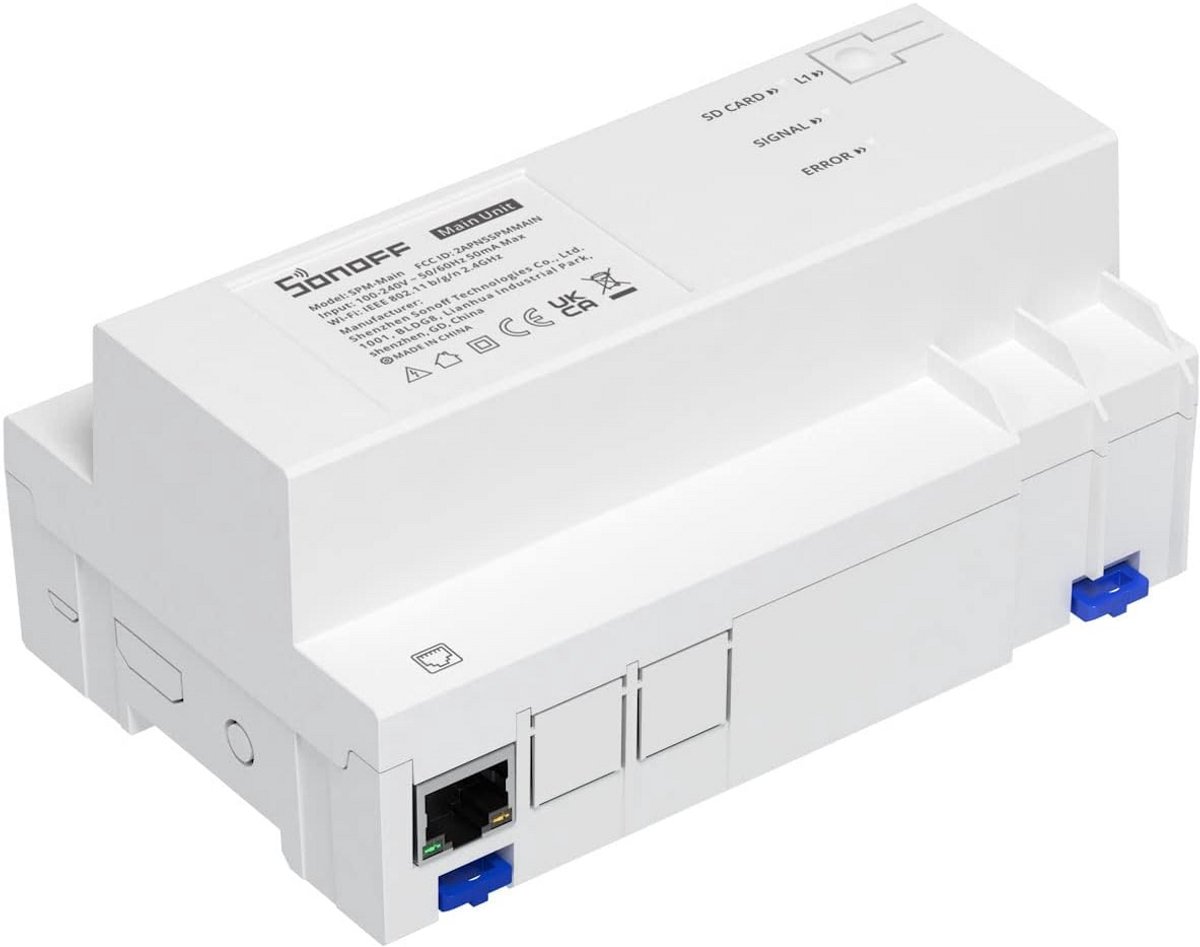 Slimme Stapelbare Wifi Elektriciteitsmeter met Overbelastingsbeveiliging