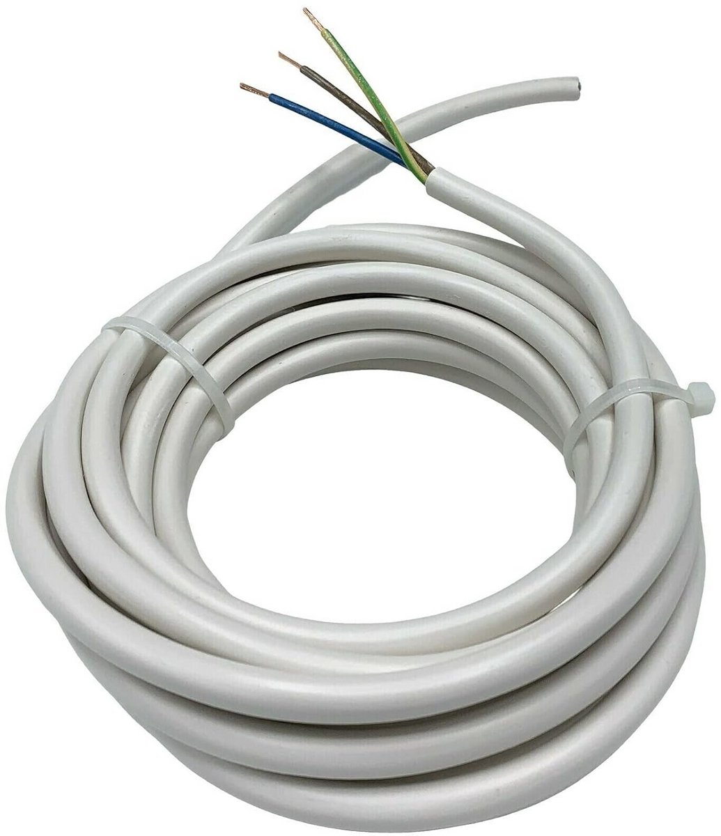3-aderige Installatiekabel 1,5mm² voor Vochtige Ruimtes - Diverse Lengtes
