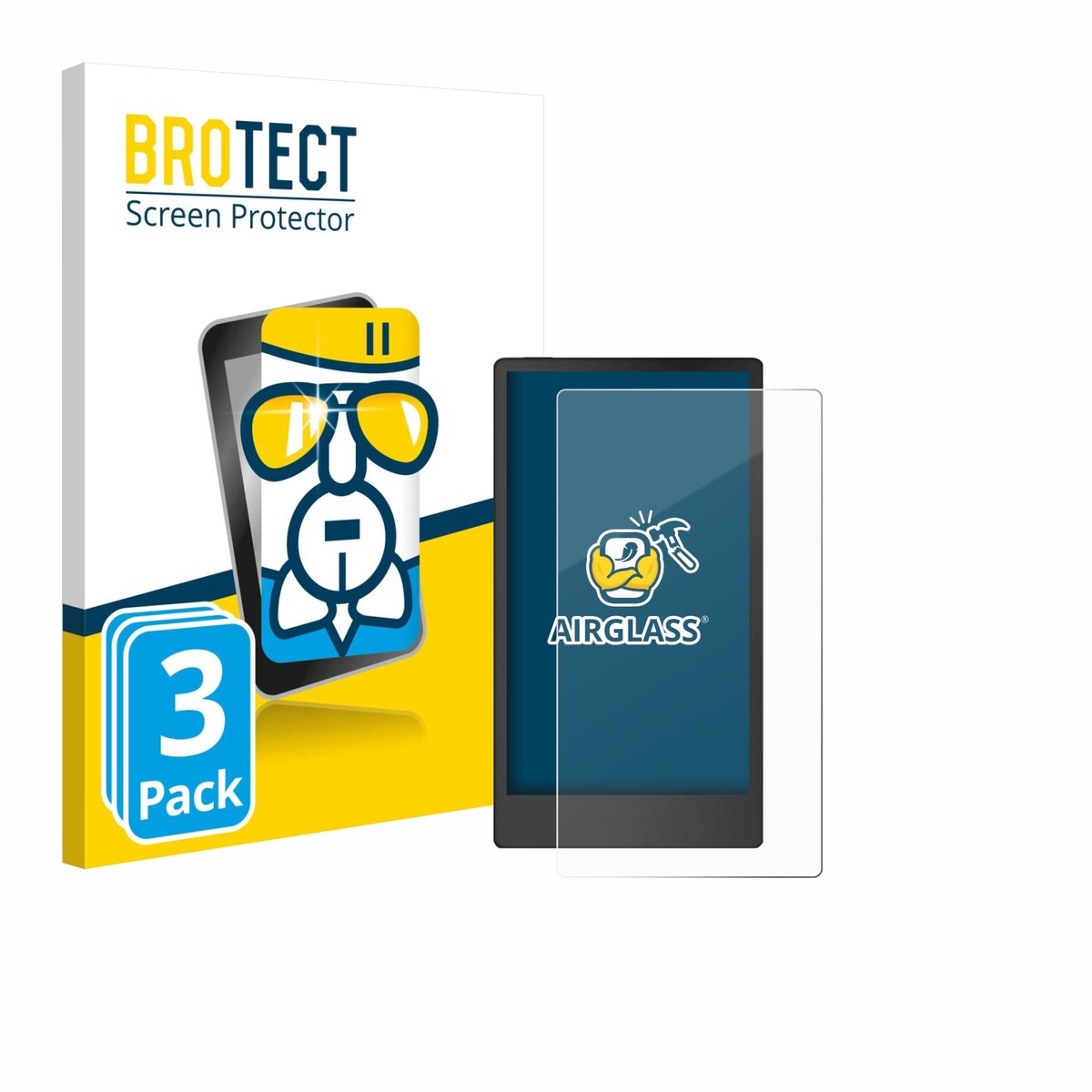 Screenprotector 3 Stuks voor reMarkable Paper Pro Move Beschermglas transparant