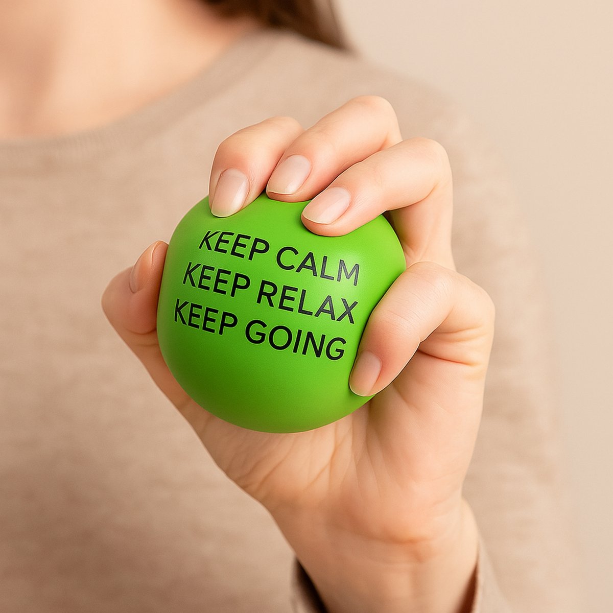Boncy® Motiverende Stressballen - Stressbal Fidget Toys - Uitdeelcadeautjes Volwassenen Kinderen & Peuters - Handtrainer Grip Trainer Stress Bal - Figet Knijpbal voor hand - Traktatie Speelgoed Stresbal - Uitdeel Cadeautjes Kind - Handknijper Ball — afbeelding 6