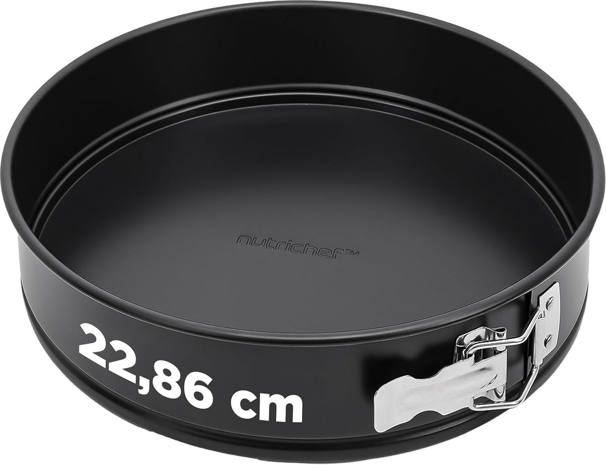 9 Inch Springvorm met Verwijderbare Bodem en Antiaanbaklaag voor Taart en Kaasgebak