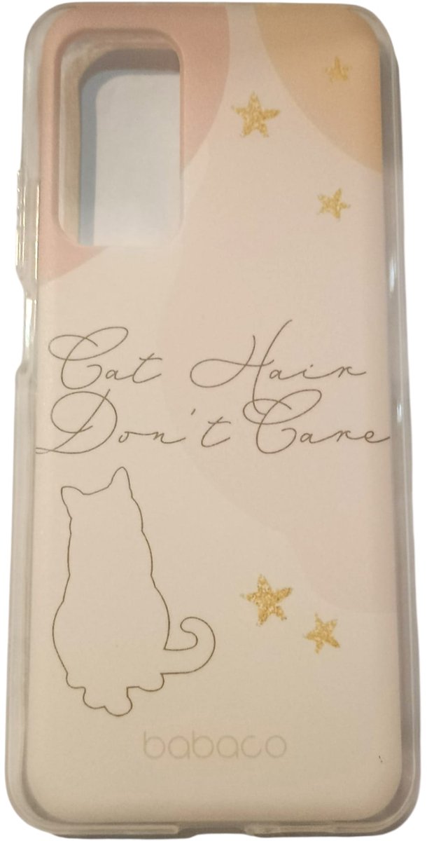 Telefoonhoesje - backcover - Xiaomi mi 10T 5G / mi 10T pro 5G / Cat hair don't care