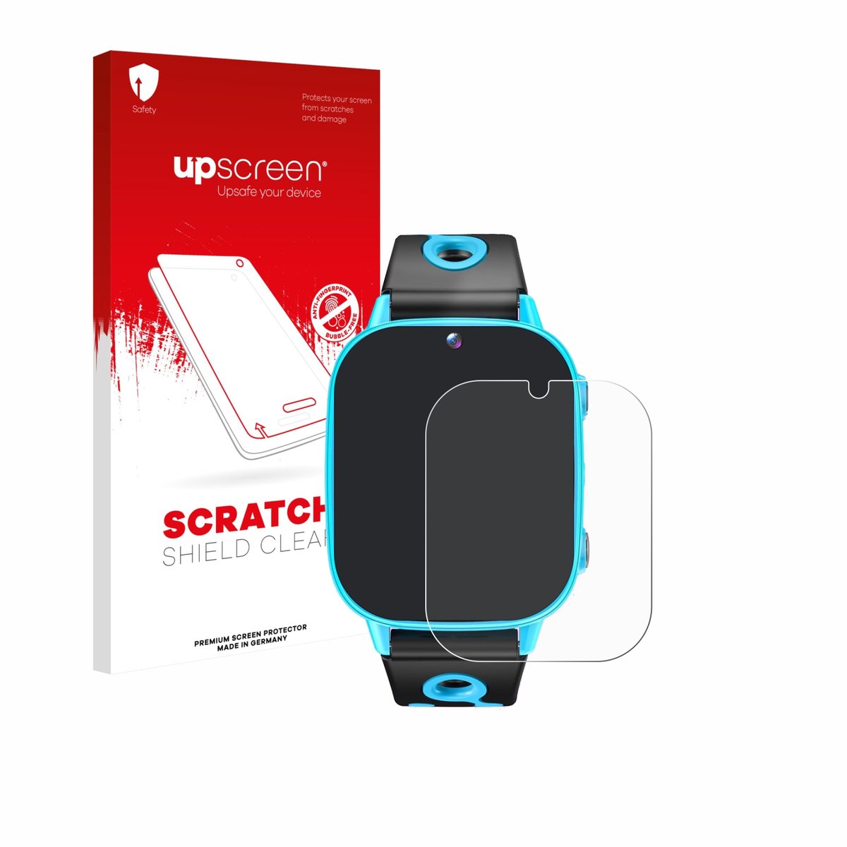upscreen - Screenprotector voor idomars M003bk 1.8" - Folie Beschermfolie transparant
