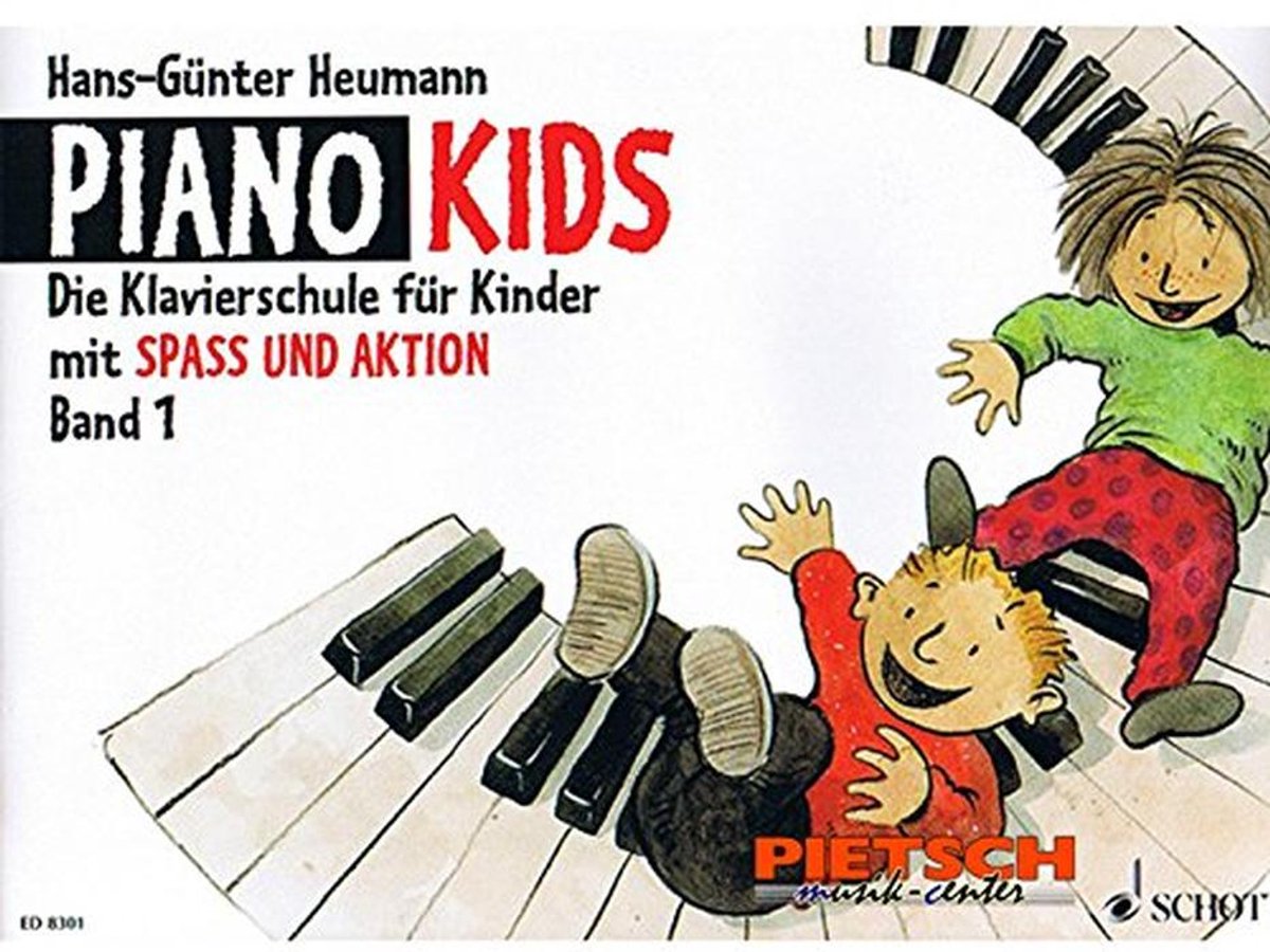 Klaviersonderwijs voor kinderen: Piano Kids 1 – stap voor stap leren spelen