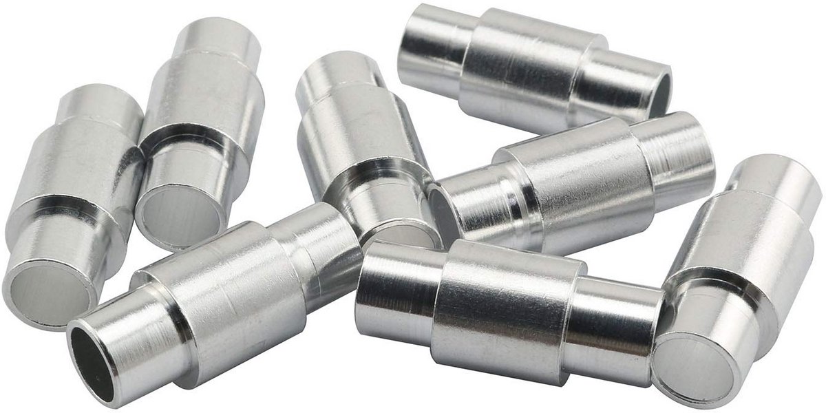 Set van 8 Aluminium Afstandhouders voor Skateboard en Rollerschaatswielen