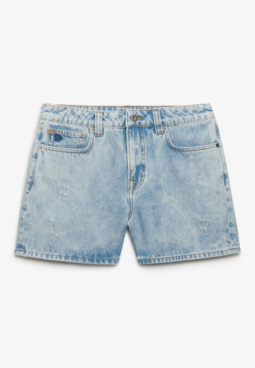 MID RISE SHORT Blauw