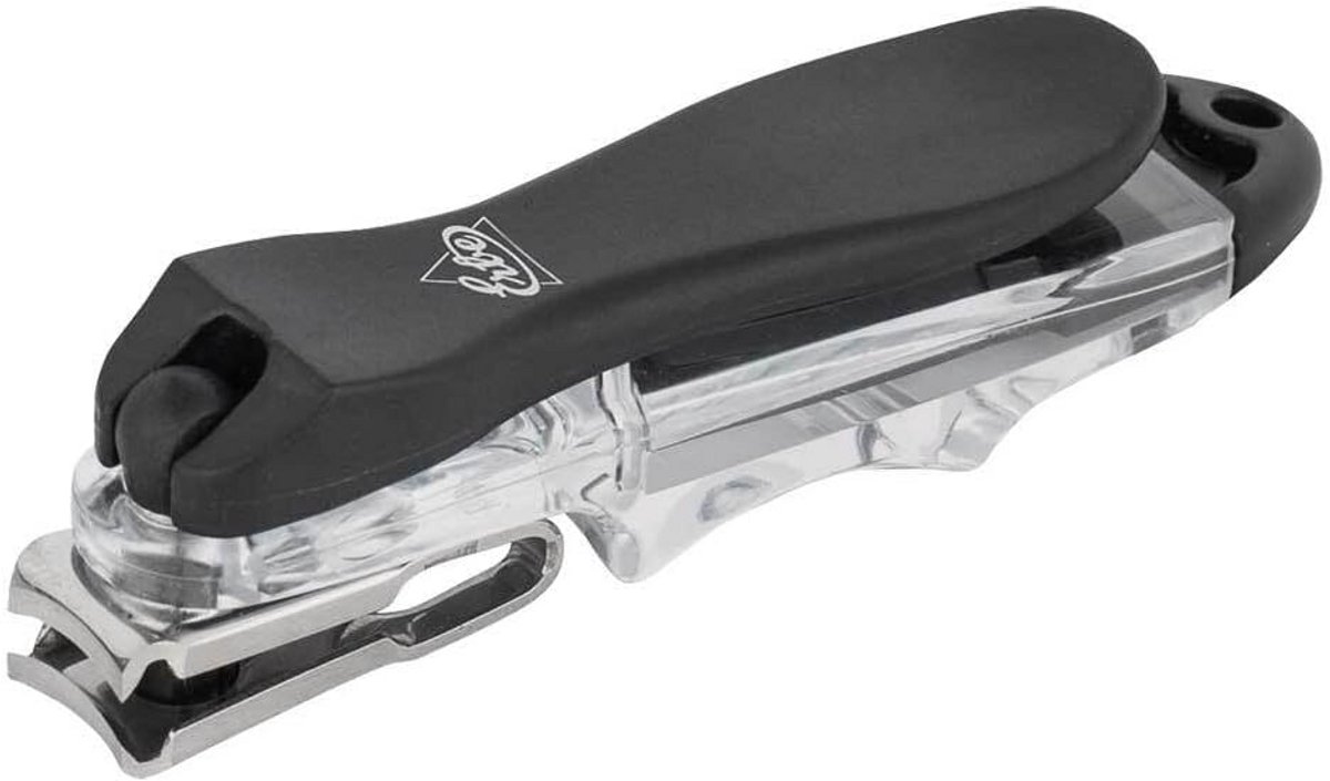 Nagelknipper 360° Draaibaar met Extra Lange Handgrepen - 7,5 cm - Gehard Staal