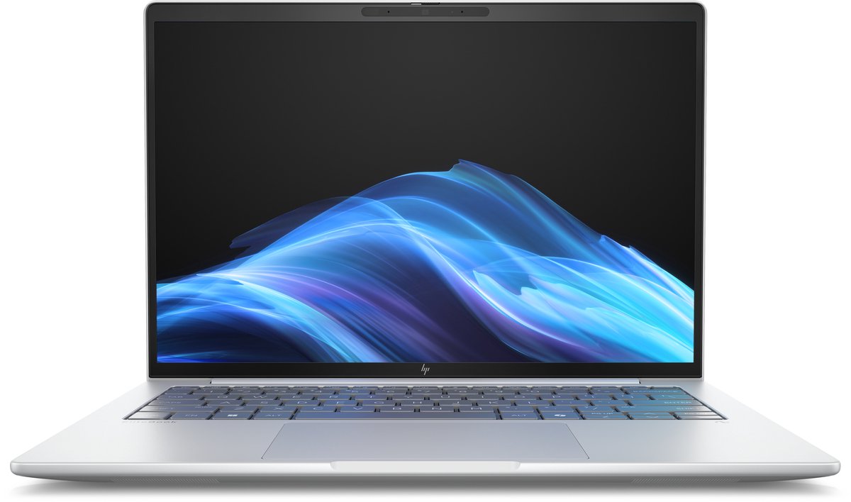 HP EliteBook 8 G1i Next Gen AI Wolf Pro Security Edition Copilot+ PC Intel Core Ultra 7 256V Laptop 35,6 cm (14") WUXGA 16 GB LPDDR5x-SDRAM 512 GB SSD Wi-Fi 7 (802.11be) Windows 11 Pro Zilver