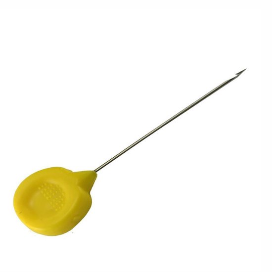 EXC Boilie Needle - Boilienaald voor Boilies & Haakaas - Geel - Baiting Tool - Met scherpe punt - Karper Vissen Rigmateriaal — afbeelding 2