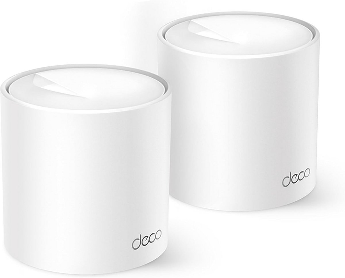 Deco X10 V1 - Set van 3 routers voor breed en stabiel draadloos netwerk