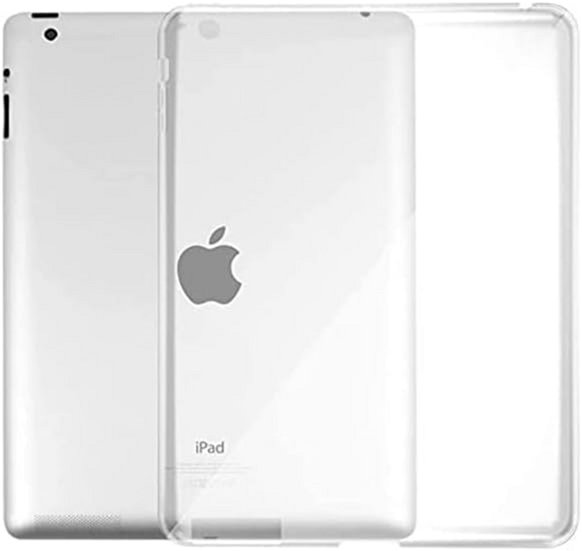 Robuuste Beschermhoes met Verstevigde Hoeken voor iPad 2, 3 en 4 (9.7 inch)