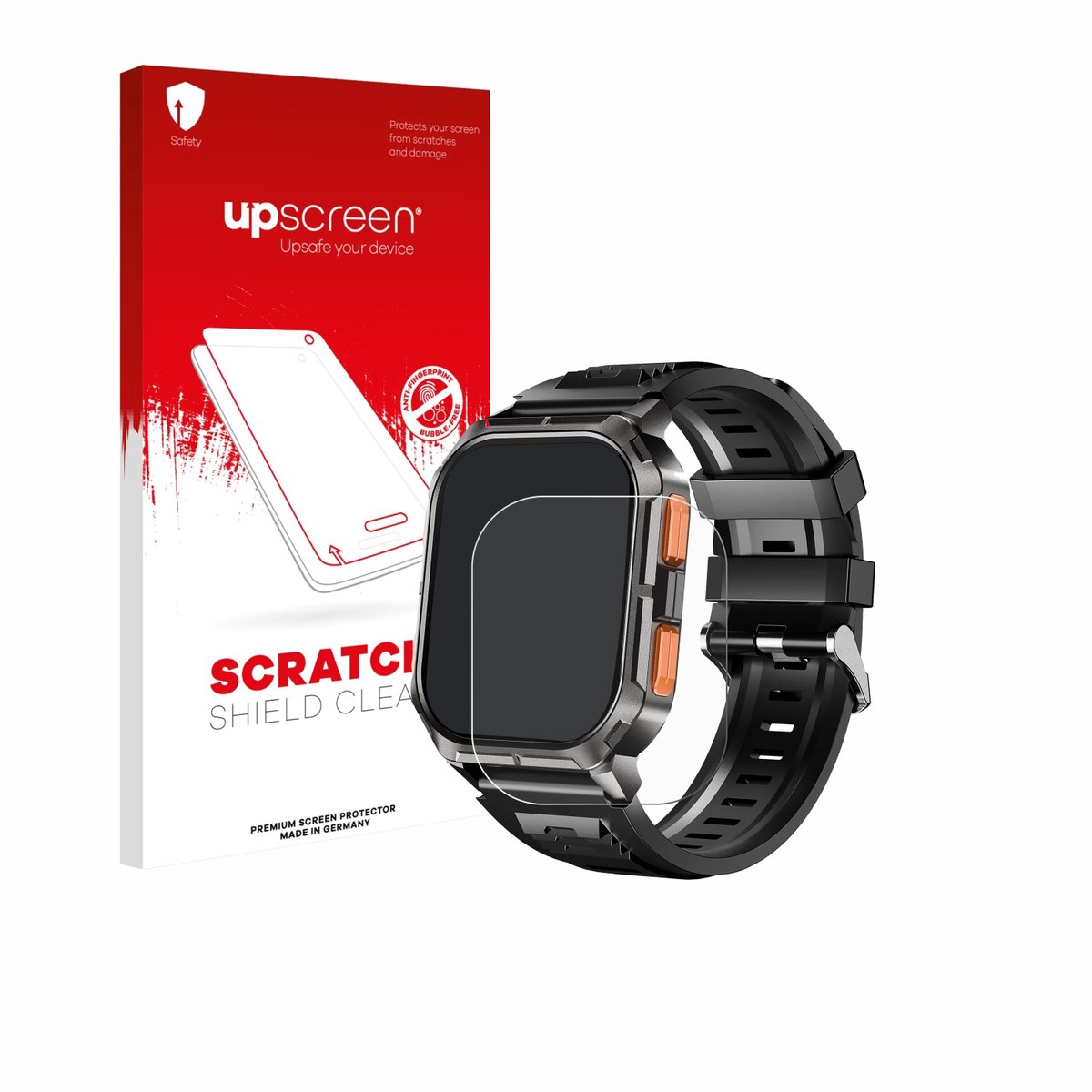 upscreen - Screenprotector voor RAYOFI D28 2.01" - Folie Beschermfolie transparant