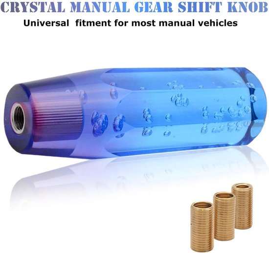 Universele Versnellingspook Kristal Stijl Aluminium Shift Knob 20CM van universele — afbeelding 2