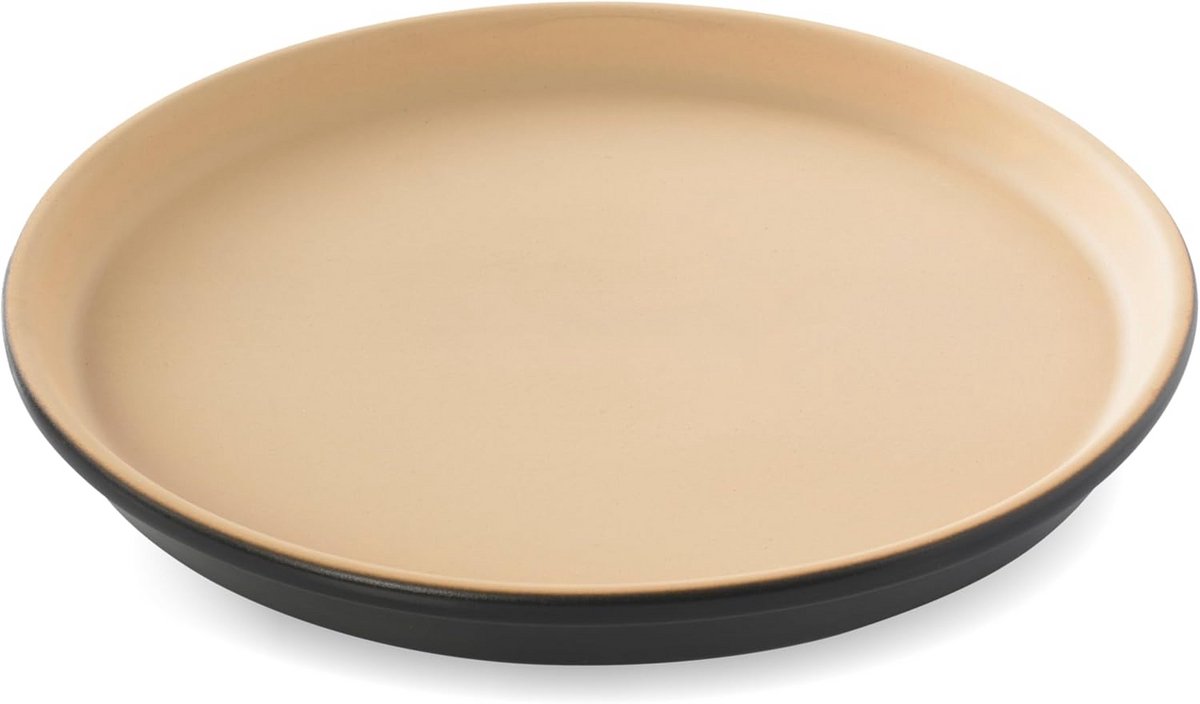 Keramische Pizzasteen voor Oven en BBQ - Baksteen voor Perfecte Pizza & Grillgerechten (Ø 31,5 cm)