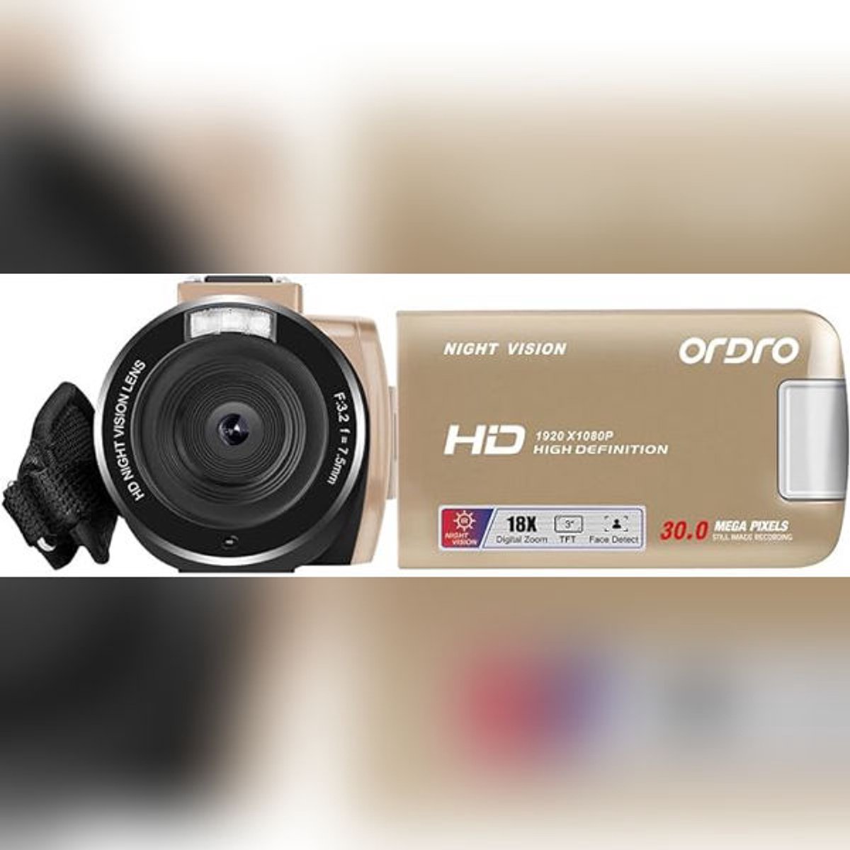 Full HD Camcorder 1080P met IR Nachtzicht thumbnail 5