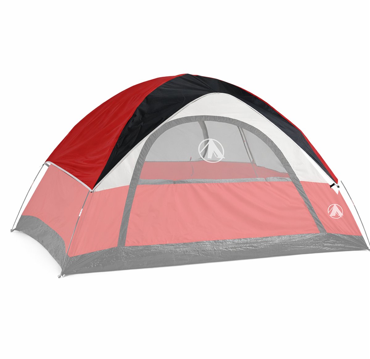 Eurocatch Campingtent 240x210x130 cm - Koepeltent, Waterdicht & UV-bestendig, Voor 4 Personen – foto 6