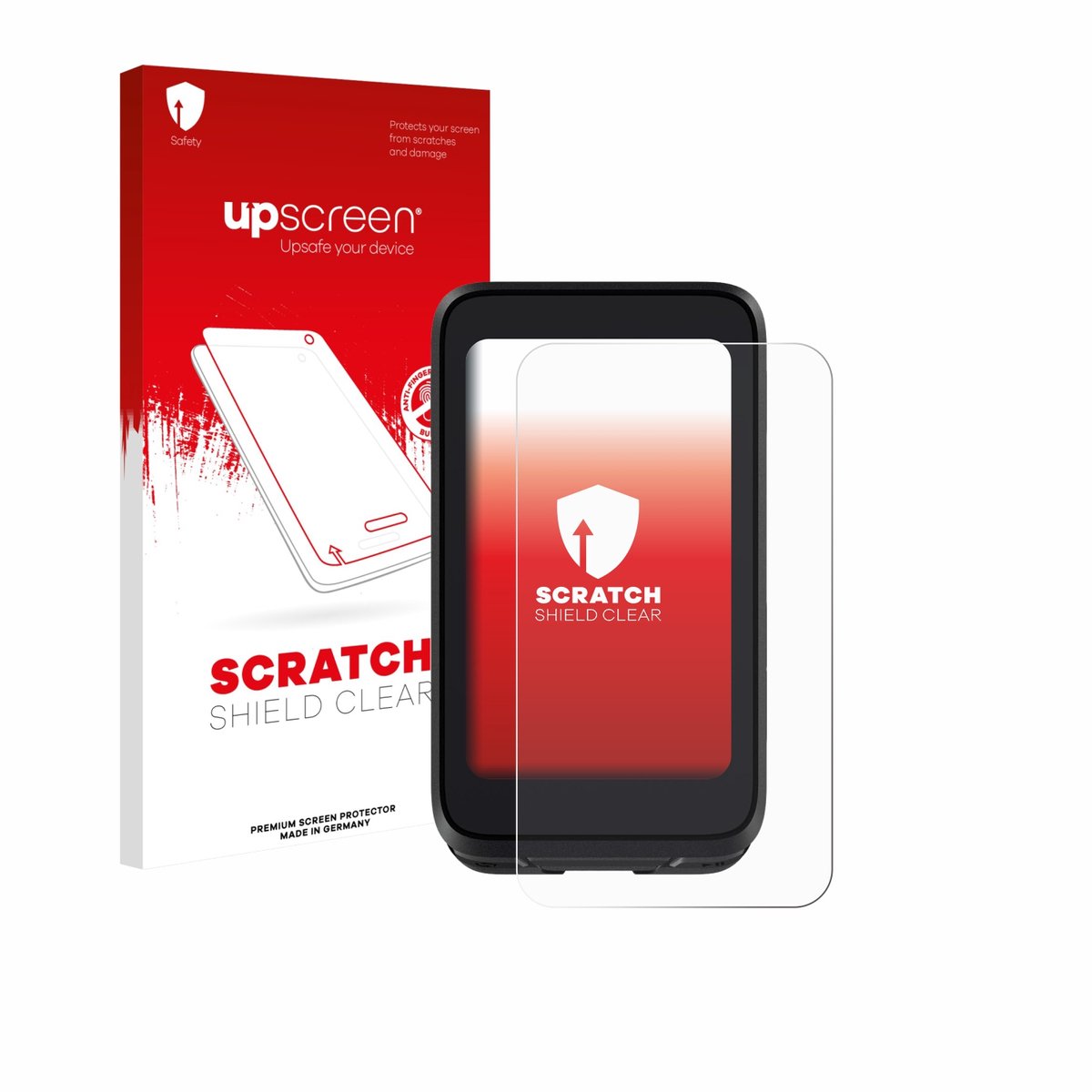 upscreen - Screenprotector voor igpsport BiNavi Air - Folie Beschermfolie transparant