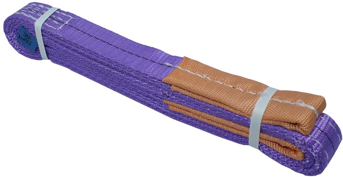 Tweelaagse Hefband 8 Meter Lengte 1000 kg Draagvermogen volgens EN 1492-1