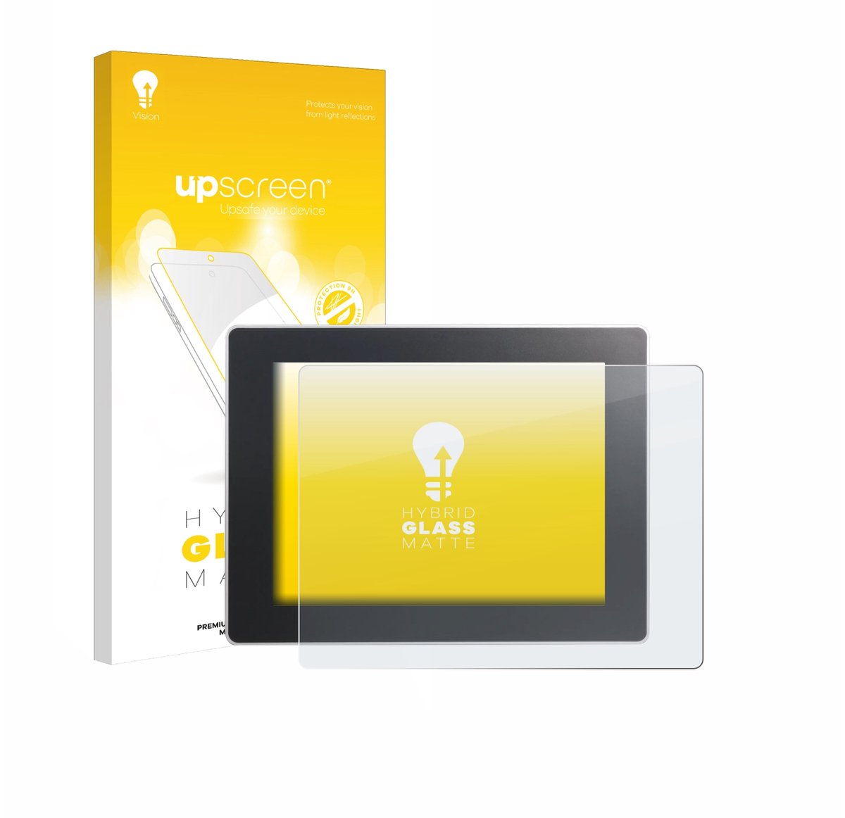 upscreen - Screenprotector voor Weintek cMT3092X - Folie Beschermfolie Beschermglas matte