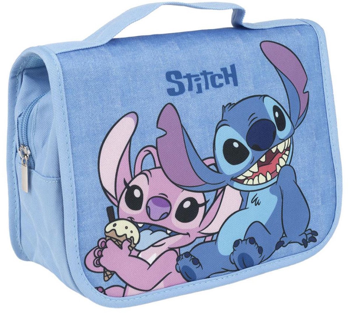 Disney Stitch Toilettas - Veel Bergruimte - Ophang Haakje