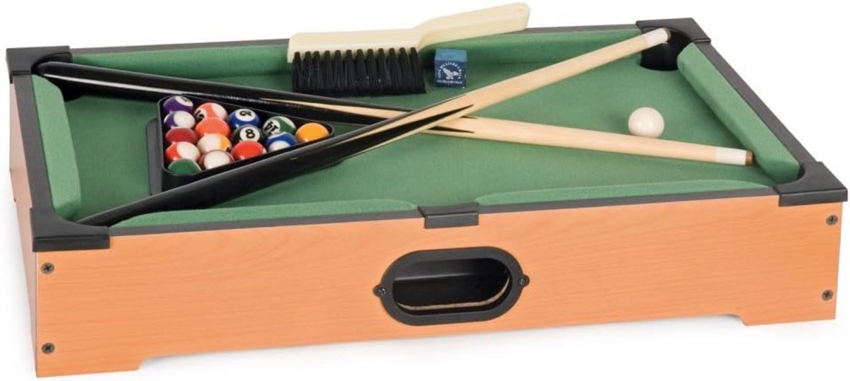 Compacte 21 inch Mini Tafelvoetbal Tafel voor Binnen en Bovenop Tafel