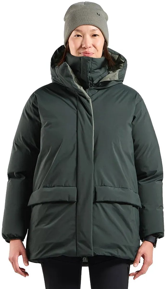Odlo Down Oversized Jas Groen M Vrouw
