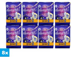Always Maandverband Secure Night Wings — 112 stuks