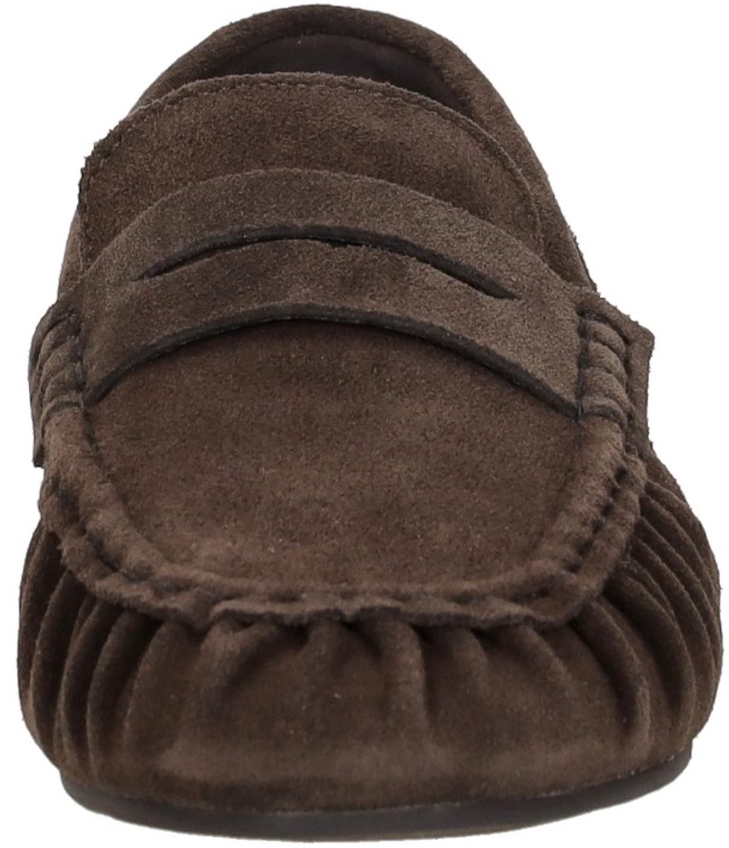 SUB55 Mocassin Mocassin - Donkerbruin - Maat 38