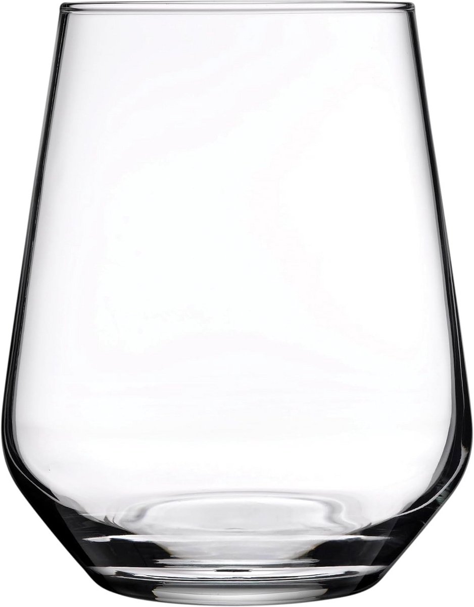 Waterglazen Set van 6 - Kwaliteits Drinkglazen - 425 ml - Vaatwasmachinebestendig