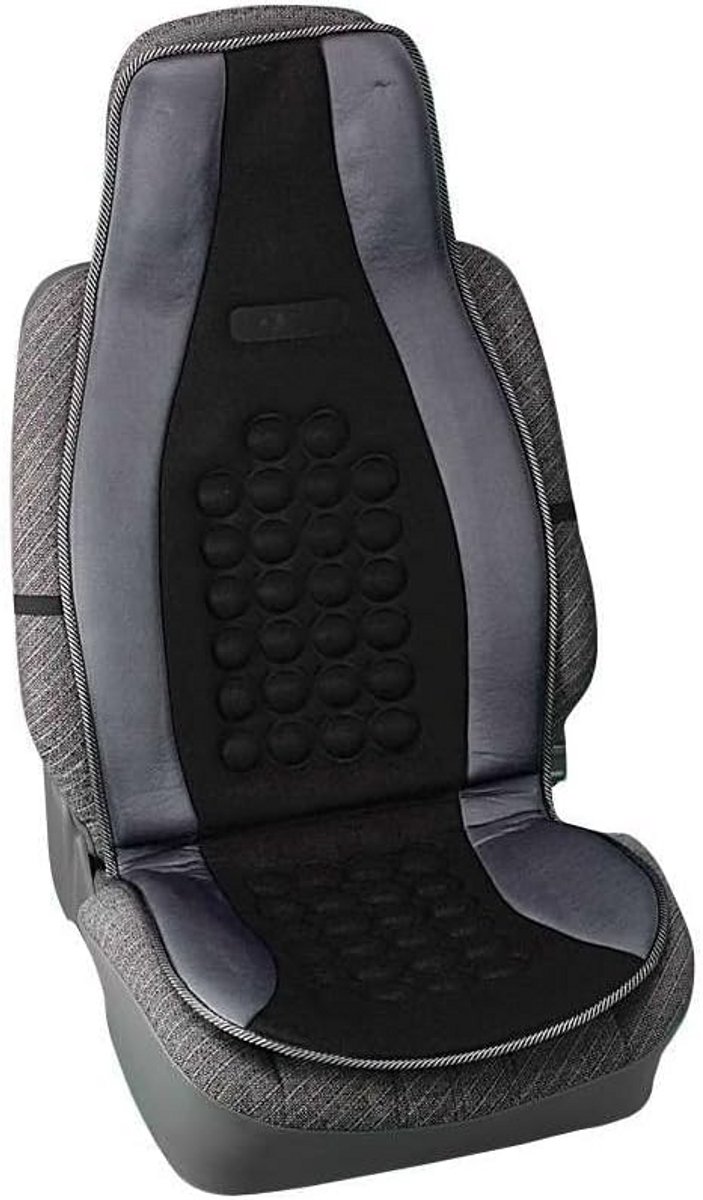 Comfortabele Universele Rugleuning voor Motorfiets of Scooter - Grijs/Zwart